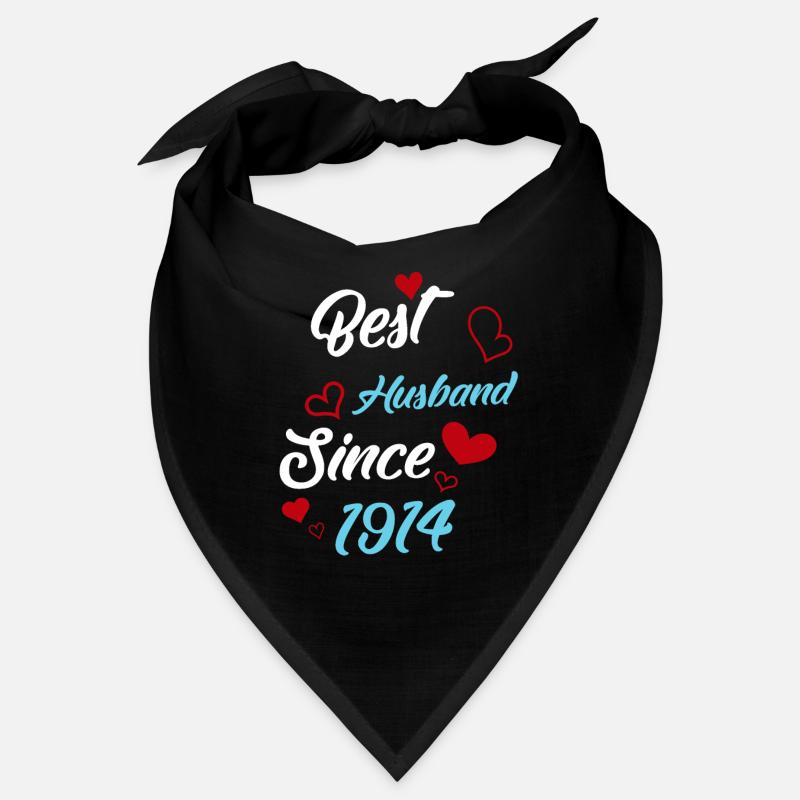 Bester Ehemann seit 1914 Hochzeit Bandana