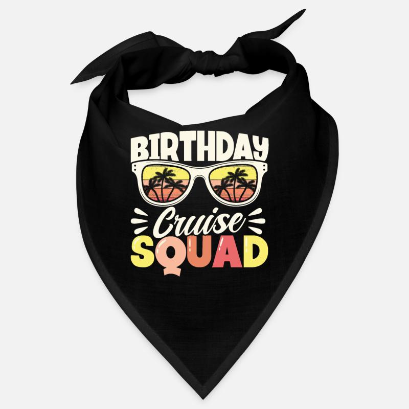 Birthday Cruise Squad Bandana