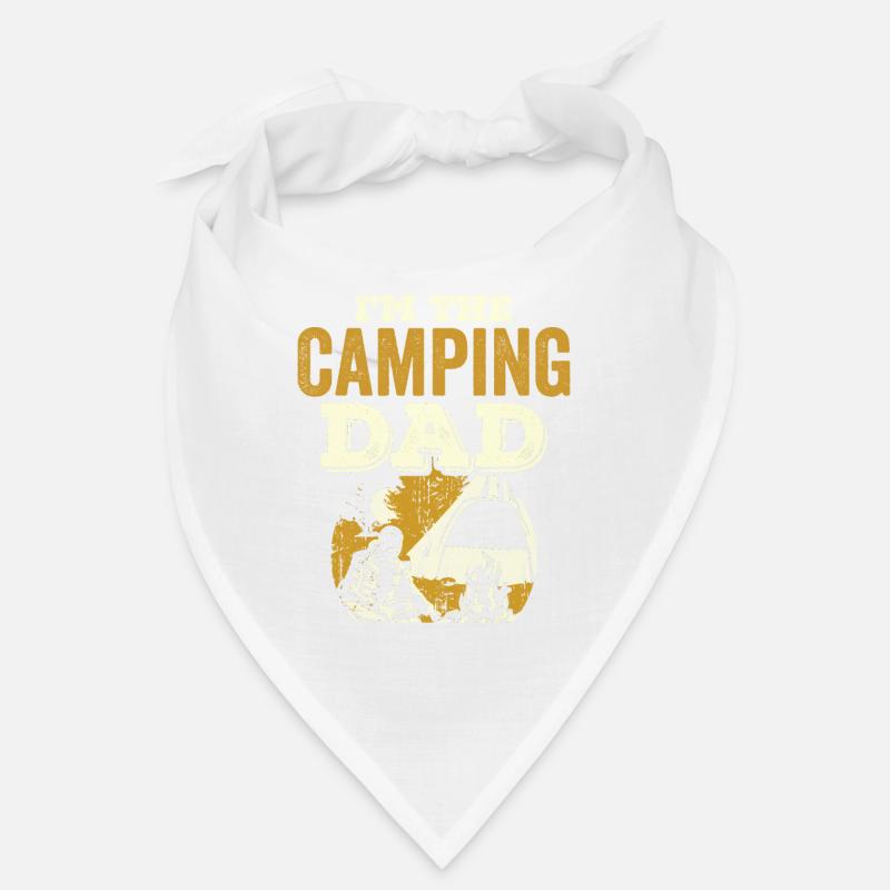 Ich Bin Der Camping Papa Camper Campen Camp Bandana
