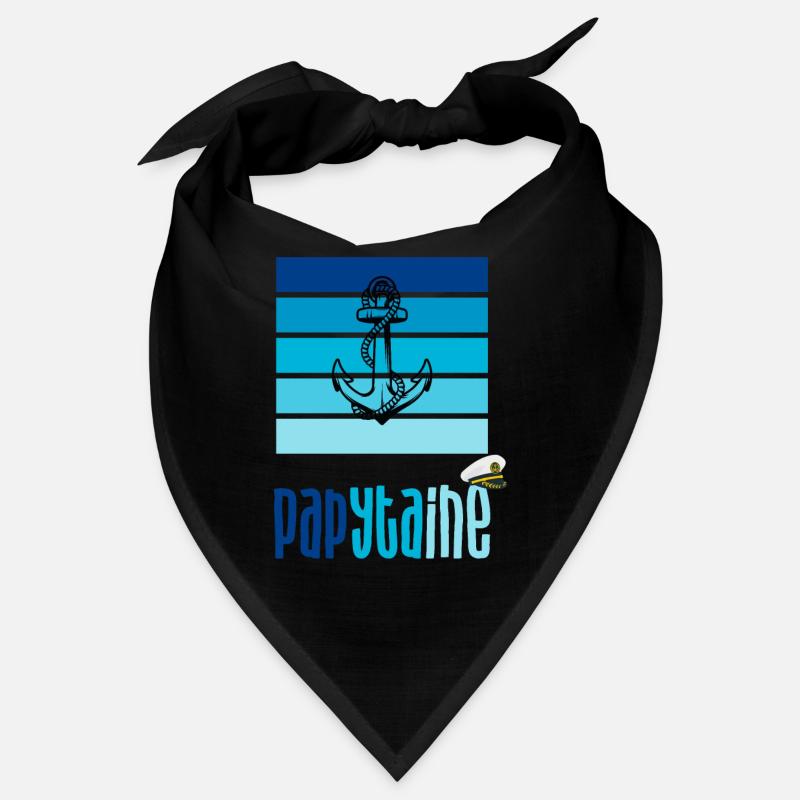 Papytaine Idée Cadeau Drôle Pour Papy Capitaine Bandana