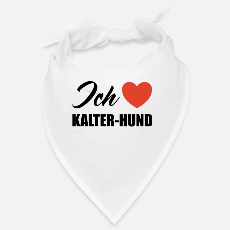 Ich liebe Kalter Hund Bandana