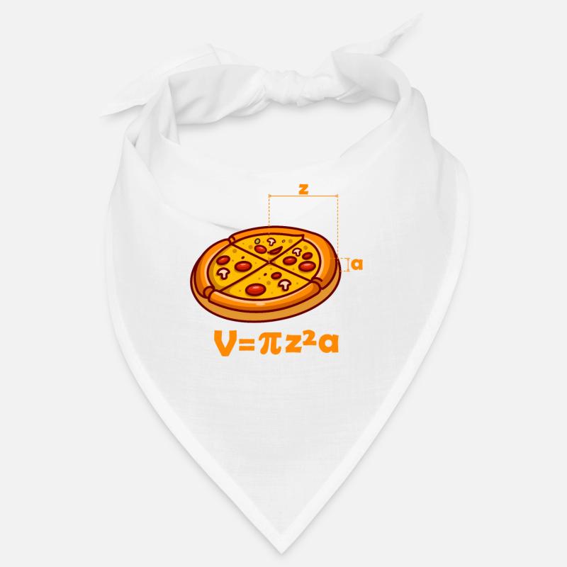Pizza Volume Nerd Geek Math Equation Bandana