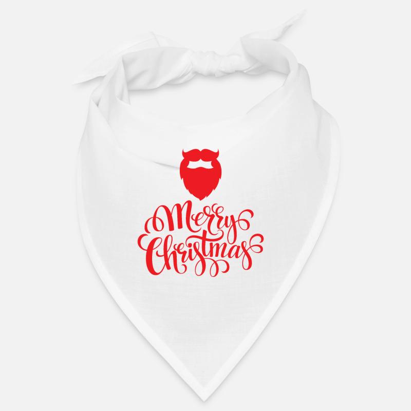 Christmas design Santa beard Bandana