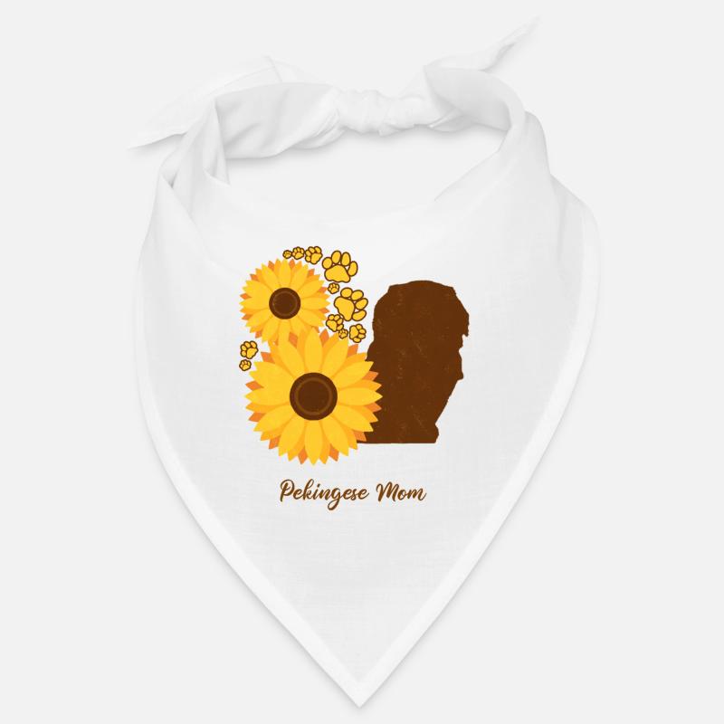 Sonnenblumenmutter - Pekingese Bandana