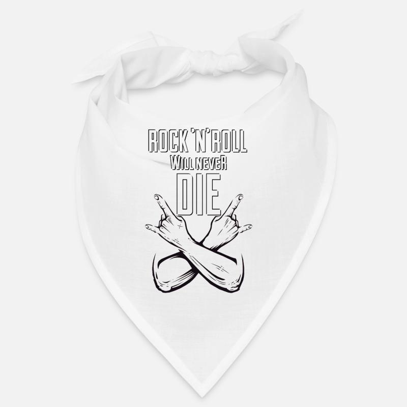 Rock N Roll will never Die Bandana