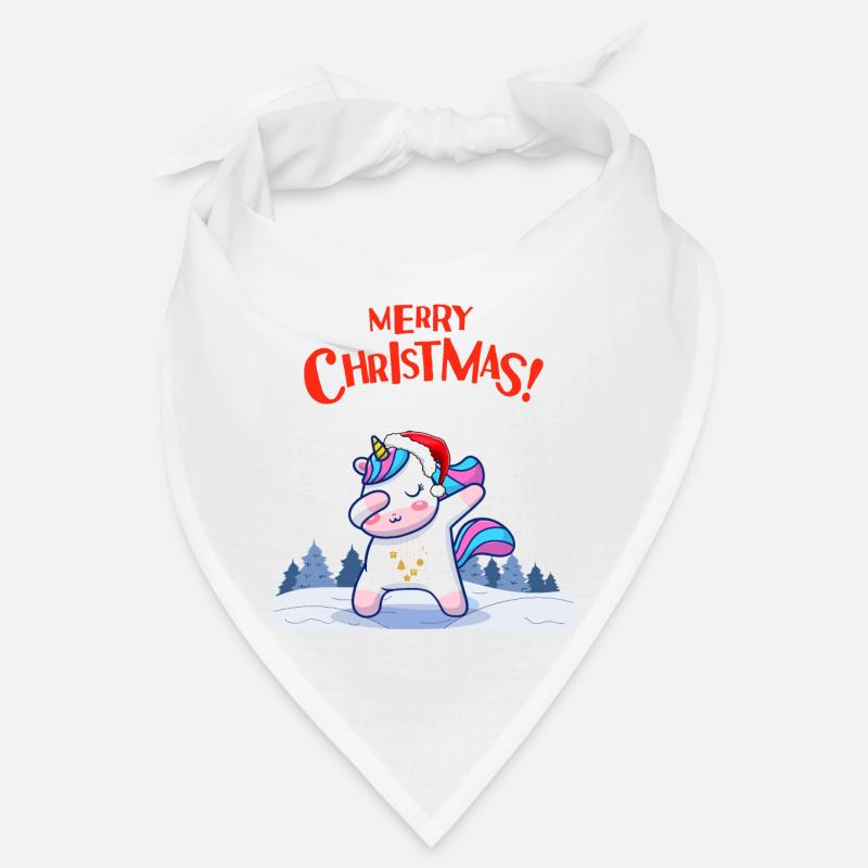 Weihnachtsuni mit Santa-Hut Bandana