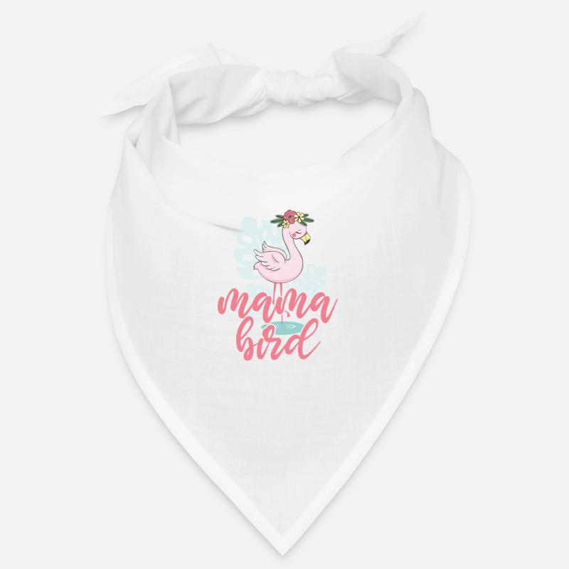 Flamingo Mutter Pink Vogel Muttertag Geschenk Bandana