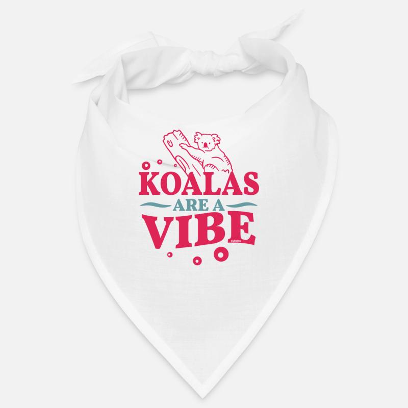 cute koala on a tree Bandana