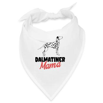 Dalmatiner - Bandana - Weiß - Vorne
