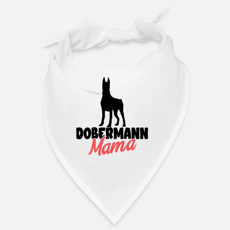 Doberman - Bandana - blanc