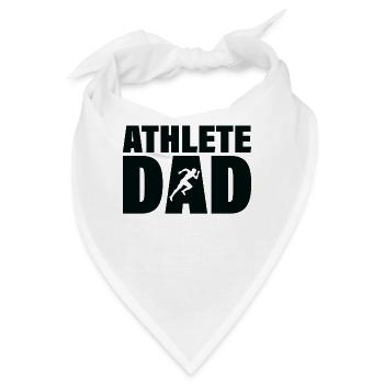 Job - Athlet Dad - Bandana - Weiß - Vorne