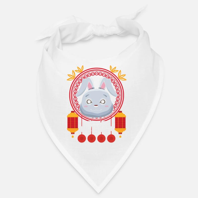 Rabbit Hello 2023 Happy Chinese New Year Bandana