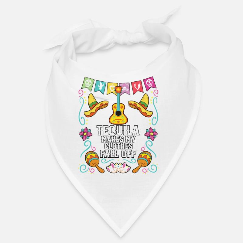 Tequila Makes My Clothes Fall Off Alcoholic Bandana