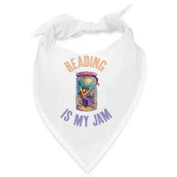 Lesen Ist Meine Marmelade Coole Kunst Für - Bandana - Weiß - Vorne