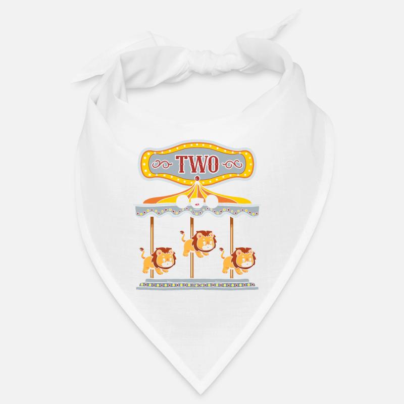 Karussell-geburtstagsfeier-löwe Dieser Junge Bandana