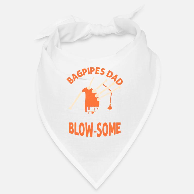 Cornemuse papa comme un père ordinaire mais plus soufflant Bandana