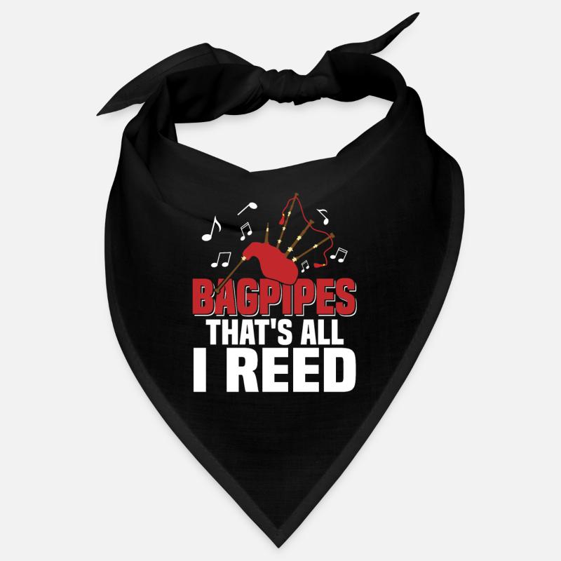 Cornemuse c’est tout I Reed Joueur de cornemuse Écossais Bagpi Bandana
