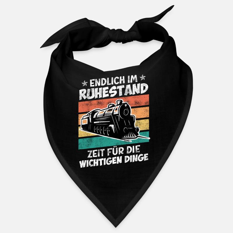 Endlich Ruhestand Modelleisenbahn Modellbauer Bandana