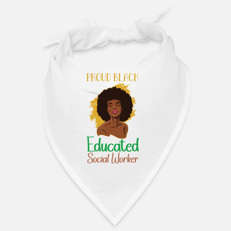 Black Social Worker School Social Work Bandana