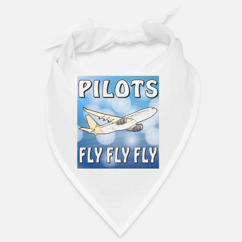 AIRPLANE PILOTS FLY FLY FLY Bandana