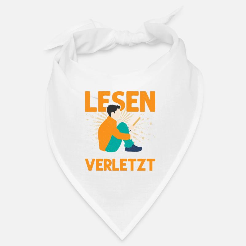 Lass mich einfach lesen und niemand wird verletzt Bandana