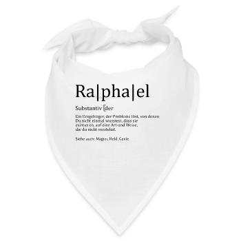 Erzgebirge Raphael - Bandana - Weiß - Vorne