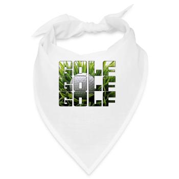 Golf - Bandana - Weiß - Vorne