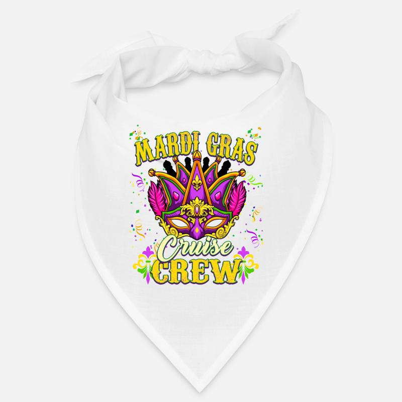 Équipage de croisière Mardi Gras Bandana
