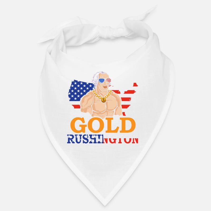 Gold Rushington 4. Juli Unabhängigkeitstag Bandana