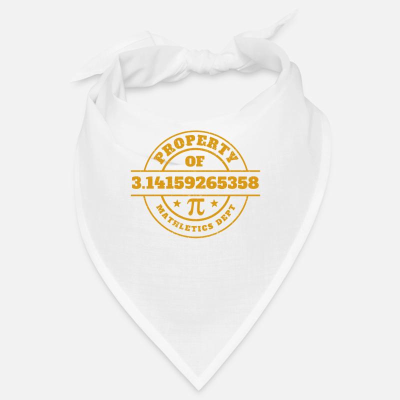 Pi Day Eigenschaft von 3.14 Mathletics Dept Funny Bandana