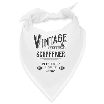 Schaffner Vintage - Bandana - Weiß - Vorne