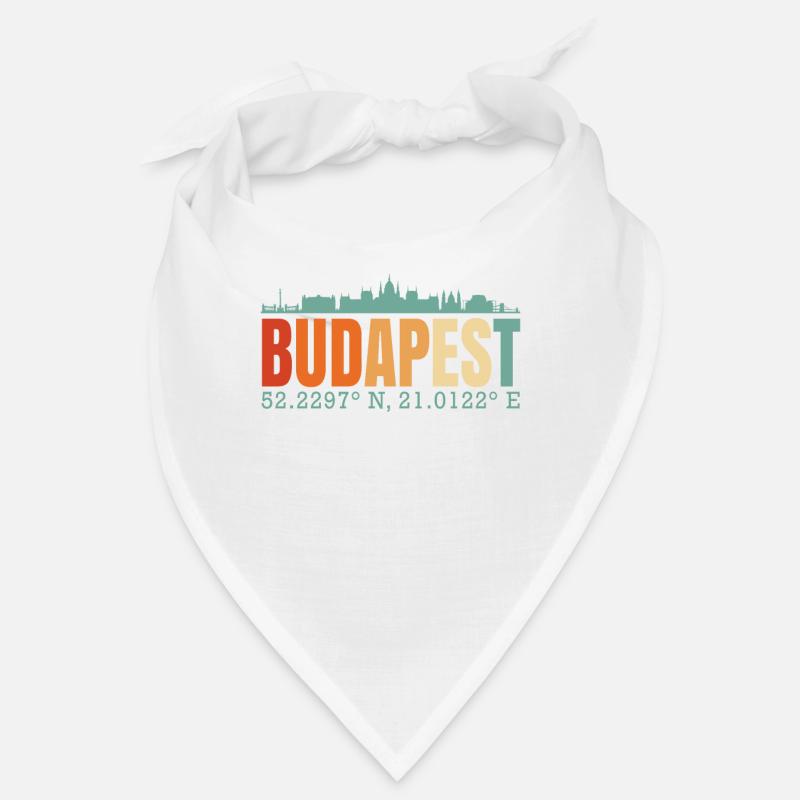 Budapest Hungary Hungary Skyline Bandana