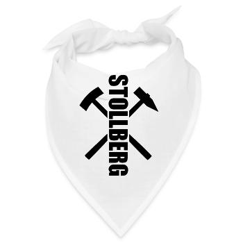 Stollberg Erzgebirge - Bandana - Weiß - Vorne