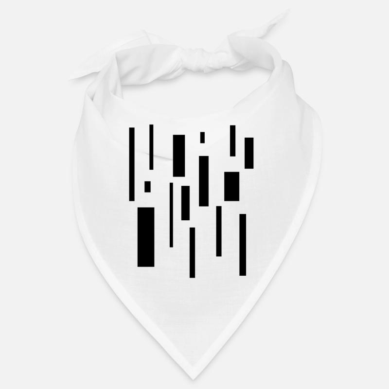 Rectangle abstrait Chaos Géométrie Minimalisme Bandana