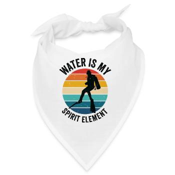Schnorcheln Wassersport Spirit Element - Bandana - Weiß - Vorne