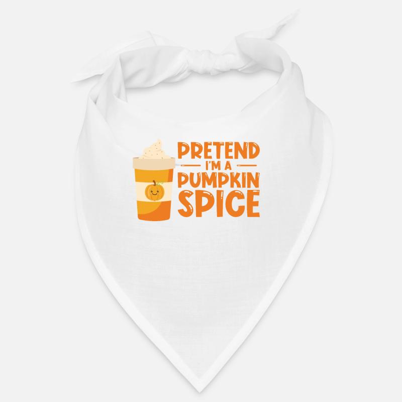 Pumpkin Spice Latte Halloween-Kostüm Coffee Lover Bandana