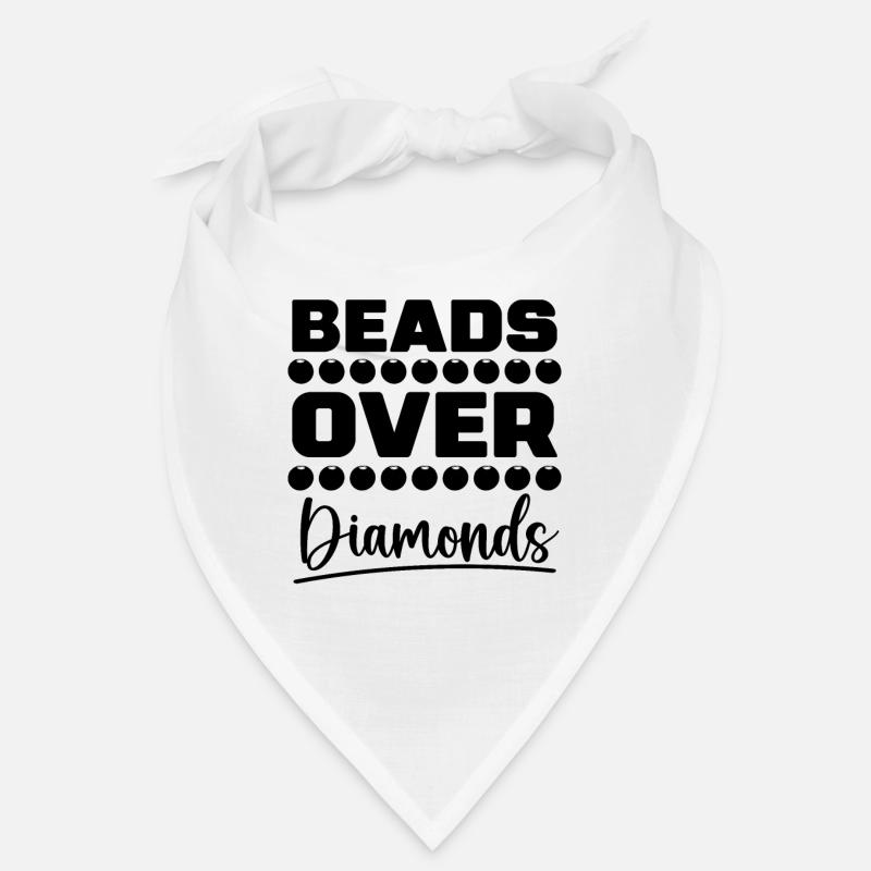 Perles sur Diamants Perles Perles Perles Bijoux Perlée Perlière Bandana