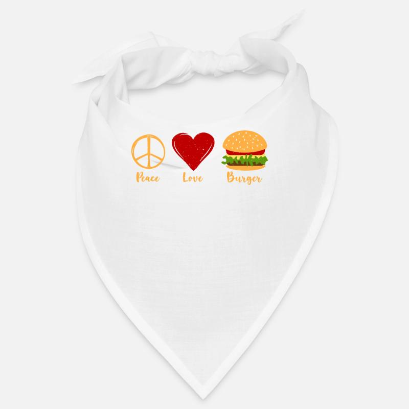 Burger Lover Gift Bandana
