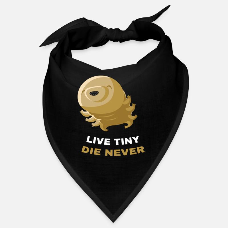 Live Tiny Die Never Bärtierchen Bandana