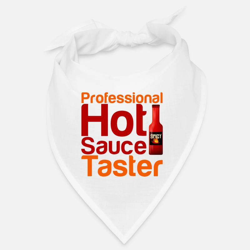Professional Hot Sauce Button 4 Bandana