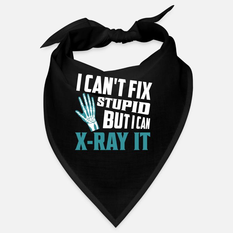 I Can't Fix Stupid But I Can X-Ray It Radiology Ra Bandana
