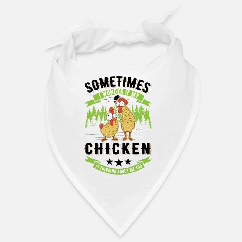 Poulets Élevage de poulets Éleveur de poulet Bandana