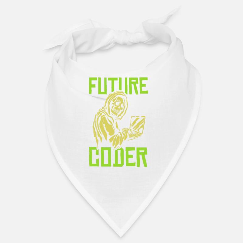 Entwickler Coder Programmierer Schädel Bandana