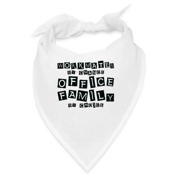 Arbeitskollege Büro Familie Freunde - Bandana - Weiß - Vorne