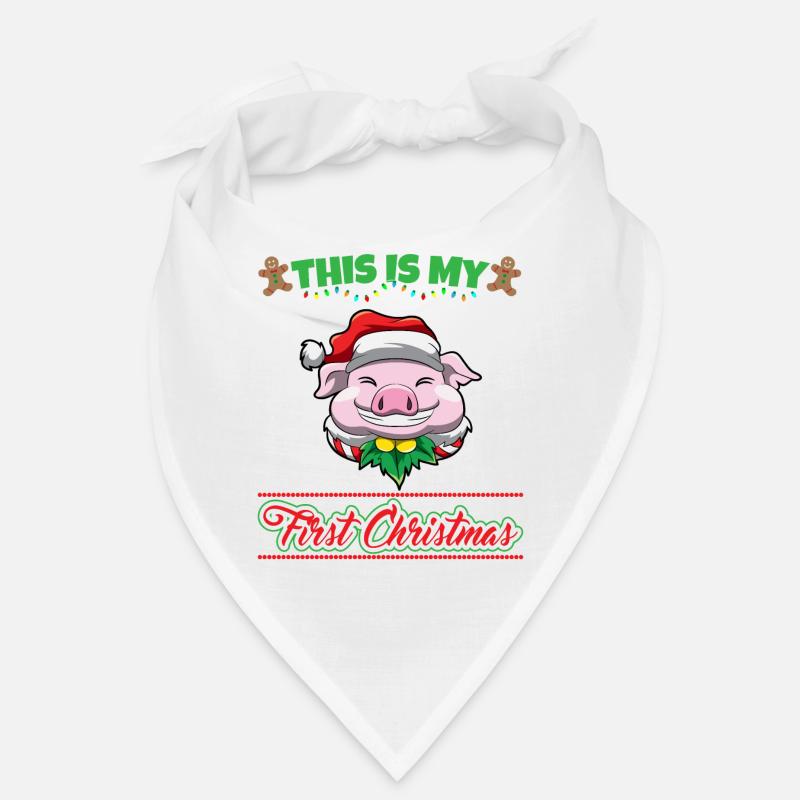 C’est mon premier Noël Noël un an X-Mas Bandana