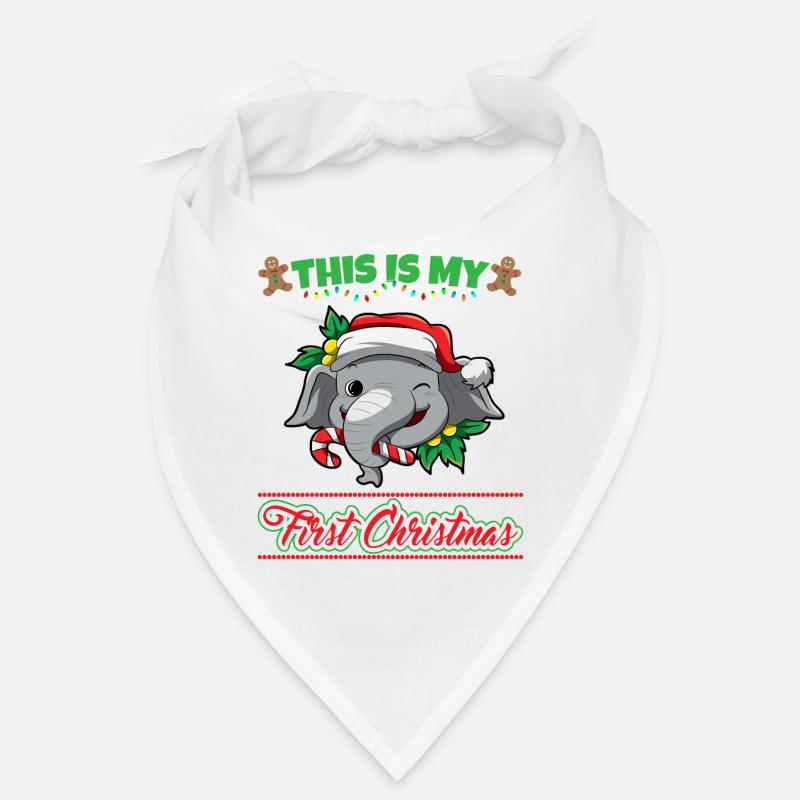 C’est mon premier Noël Noël un an X-Mas Bandana