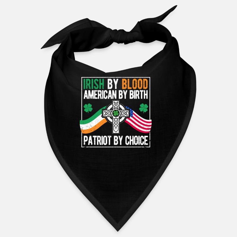 Drapeau irlando-américain Celtic Cross Lust Bandana