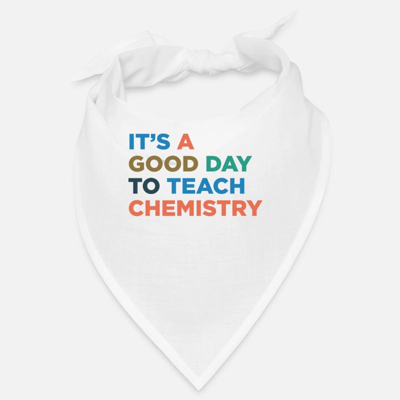 Enseigner des professeurs de chimie - Bandana - blanc