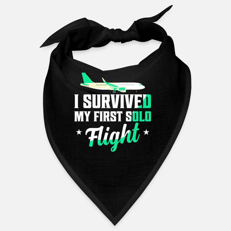 I Survived My First Solo Flight Pilot Bandana