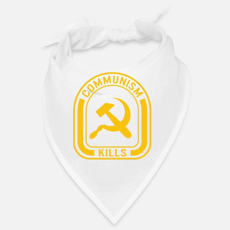 Communist Shirt, Communism Kills Tee, Pro-Labor Bandana